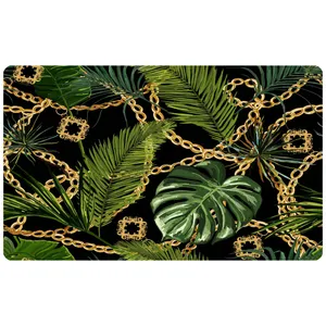 پادری مدل مدرن طرح فرش کد M4-266 سایز 46×76 سانتی متر 