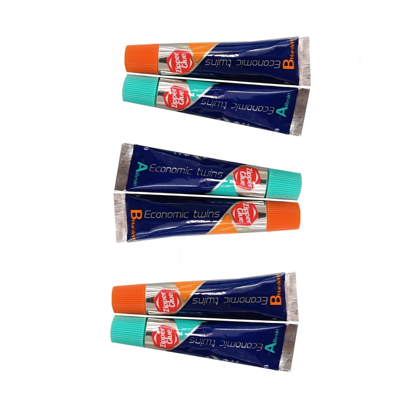 چسب دوقلو زیپر مدل P1 حجم 90 میلی لیتر  مجموعه 3 عددی