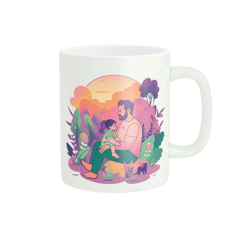 ماگ پادآفرین مدل روز پدر روز مرد همسر کد PM1253