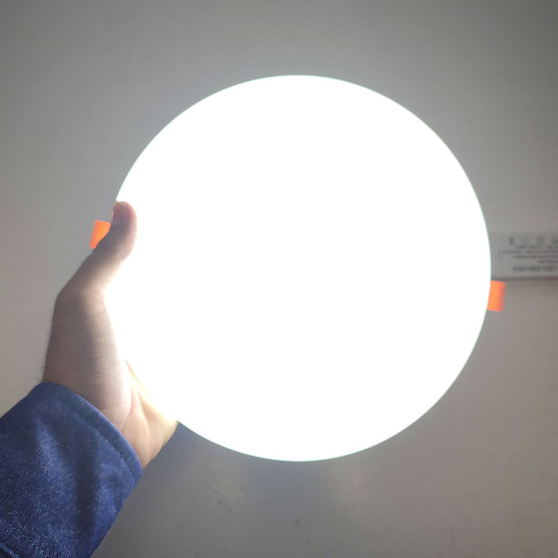 پنل سقفی ال ای دی 40 وات مدل فول لایت 510 طرح فنر متغیر توکار گرد بسته 2 عددی