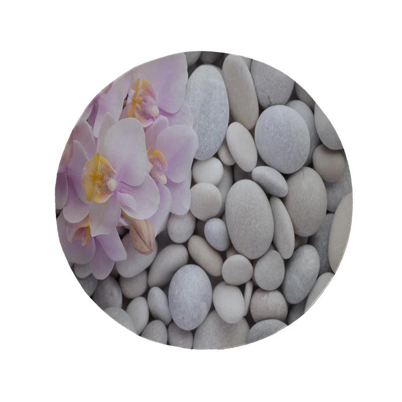 پادری مدل دایره طرح سنگ کد 5319 سایز 90 × 90 سانتی متر