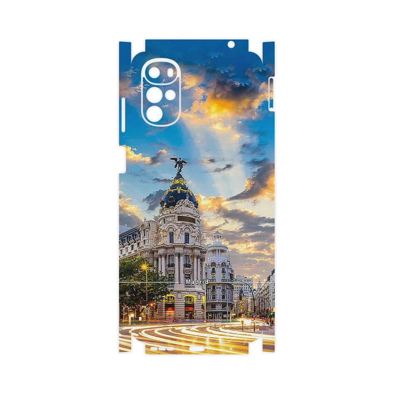 برچسب پوششی ماهوت مدل City of Madrid-FullSkin مناسب برای گوشی موبایل موتورولا Moto G22