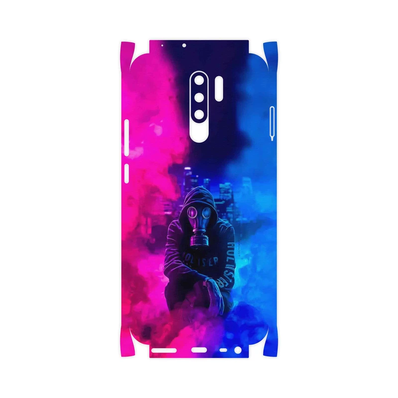 برچسب پوششی ماهوت مدل Smoke Rainbow Digital Art 2-FullSkin مناسب برای گوشی موبایل شیائومی Redmi 9