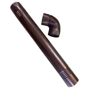 زانو و لوله بخاری مدل ZR80  کد 80 مجموعه 2 عددی