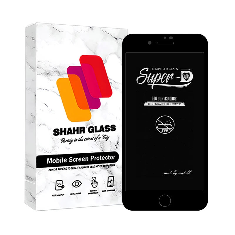 محافظ صفحه نمایش شهر گلس مدل SUPERPLUSNS مناسب برای گوشی موبایل اپل iPhone 7 / 8