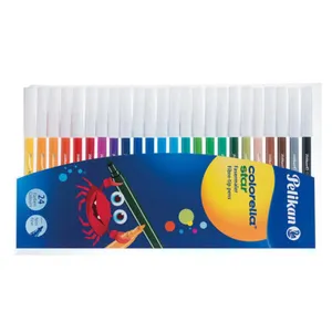 ماژیک رنگ آمیزی 24 رنگ پلیکان آلمان مدل colorella star