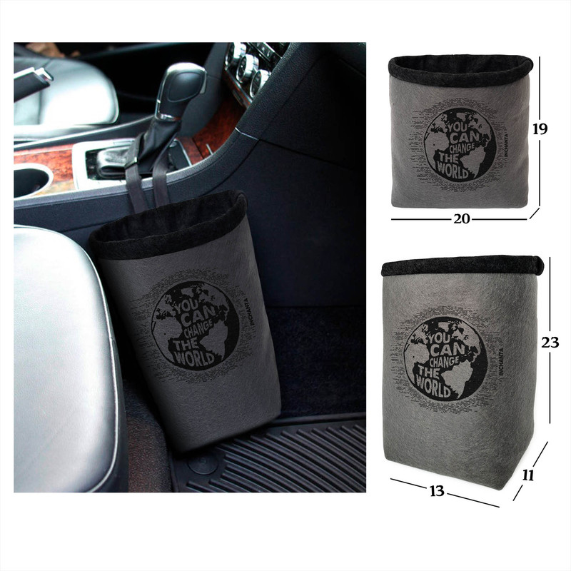 سطل زباله خودرو این چنتا مدل Earth مجموعه 2 عددی