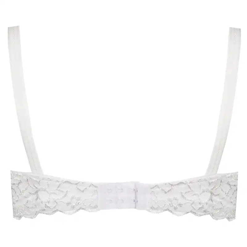 سوتین زنانه مدل فنردار کد 4291 رنگ سفید