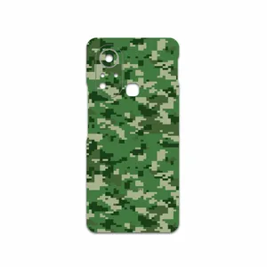 MAHOOT Army-Green-Pixel Cover Sticker for Infinix Hot 11s