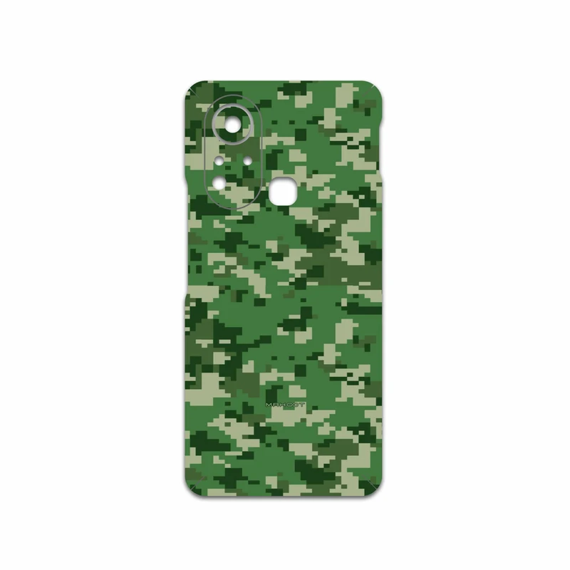 برچسب پوششی ماهوت مدل Army-Green-Pixel مناسب برای گوشی موبایل اینفینیکس Hot 11s