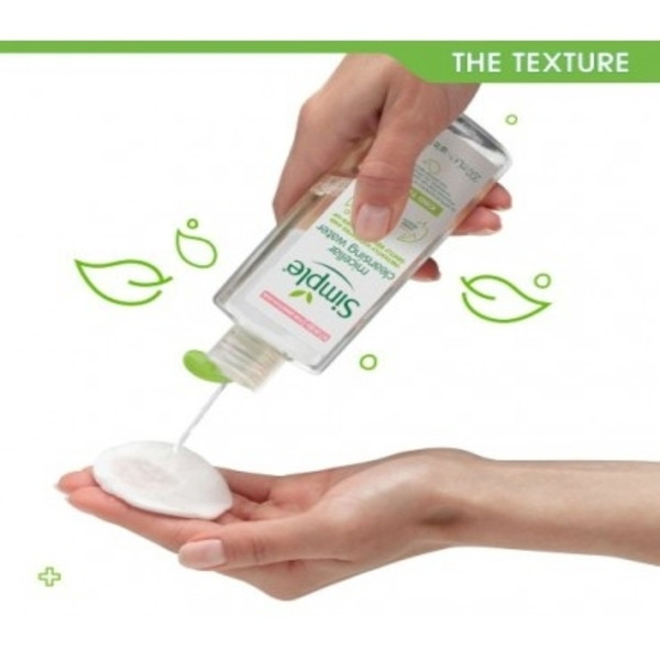 آب پاک کننده آرایش صورت سیمپل مدل GENTLY REMOVES حجم 400 میلی لیتر آب پاک کننده آرایش صورت سیمپل مدل GENTLY REMOVES حجم 400 میلی لیتر