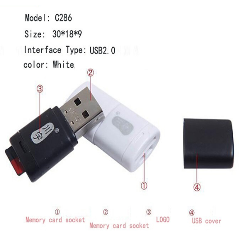 کارت خوان مدل C286 microSDXC