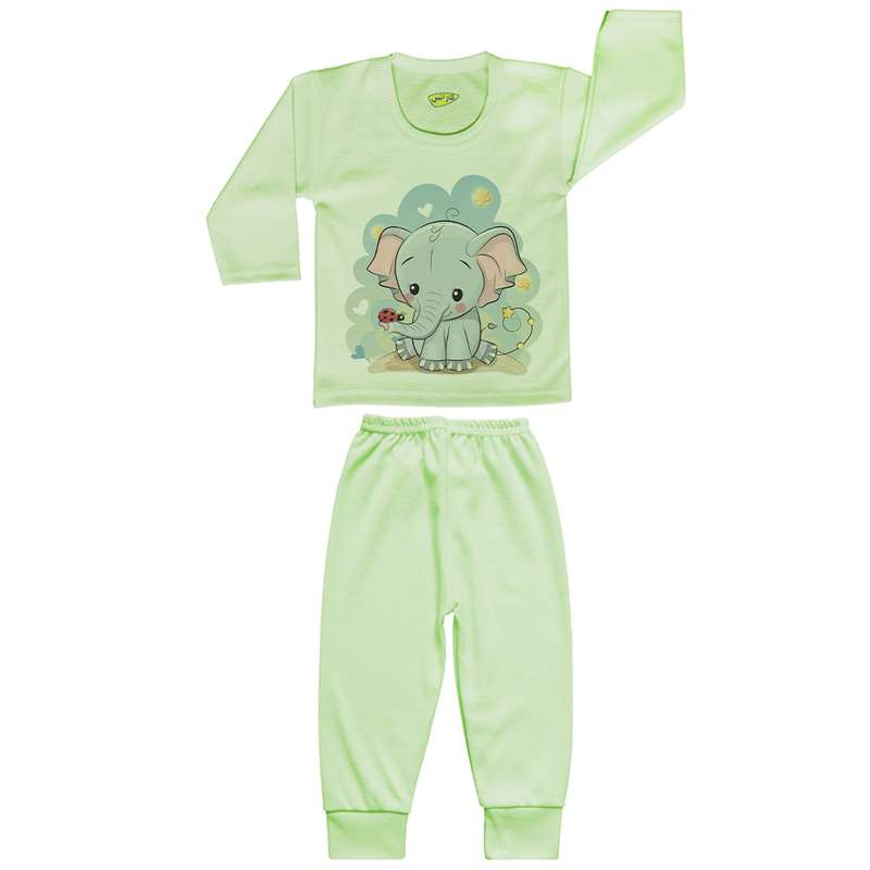 ست تی شرت و شلوار نوزادی کارانس مدل SBSG-3178