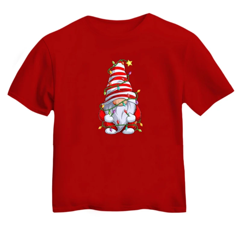 تی شرت آستین کوتاه بچگانه مدل بابانوئل کریسمس کد 46