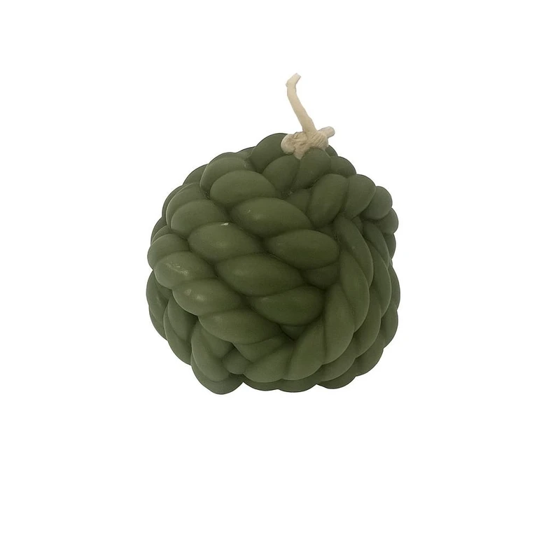 شمع دست‌ساز معطر مدل بافت با رایحه گل‌های بهاری زمان اتمام 5 ساعت