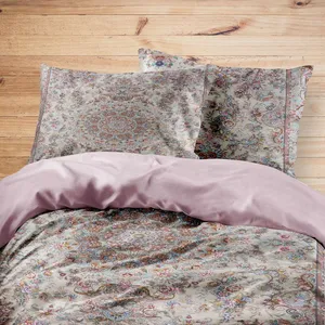 سرویس روتختی مدوپد طرح فرش تبریز مدل C-Tabriz24 یک نفره 4 تکه