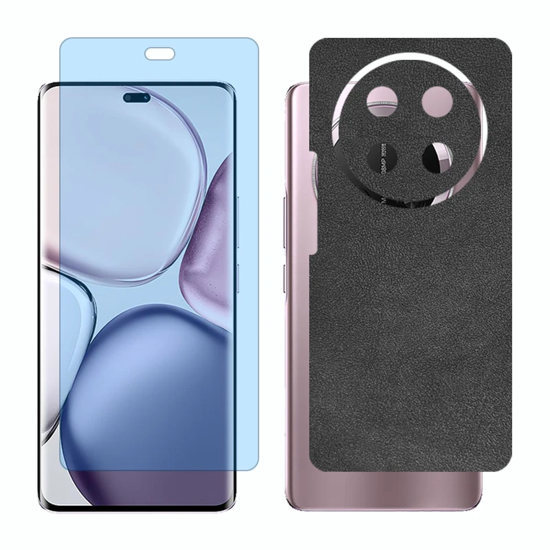 محافظ صفحه نمایش مات آنتی بلو گلس مدل Together مناسب برای گوشی موبایل آنر X9c به همراه برچسب پوششی