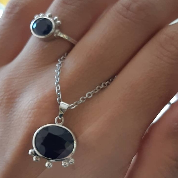 نیم ست زنانه مدل یاقوت کبود نیم ست زنانه مدل یاقوت کبود