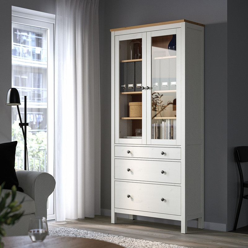 ویترین ایکیا مدل hemnes