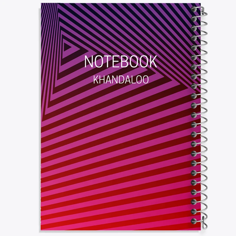 دفتر نت موسیقی 50 برگ خندالو مدل مدرن کد N363