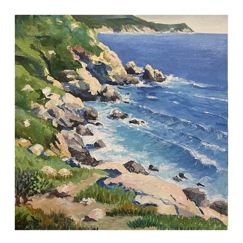 تابلو نقاشی رنگ روغن به سبک امپرسیونیسم کد G0263