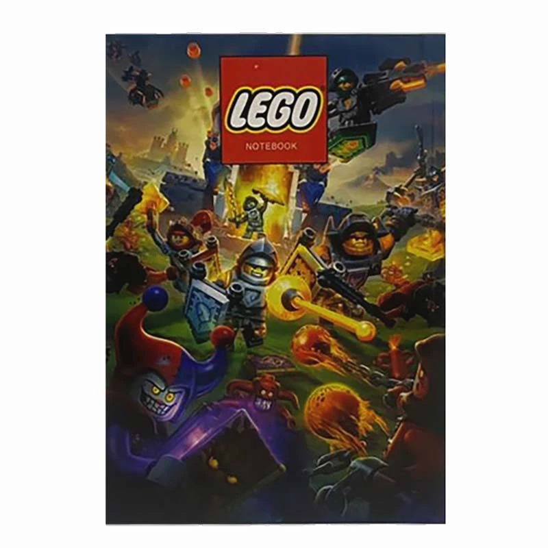 دفتر مشق 200 برگ مدل LEGO 3