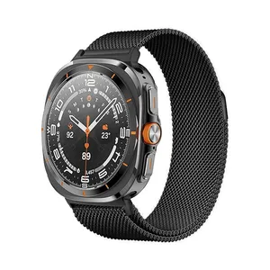 بند ساعت آکوآرا مدل Milanese مناسب برای ساعت هوشمند سامسونگ Galaxy Watch 7 Ultra 47mm