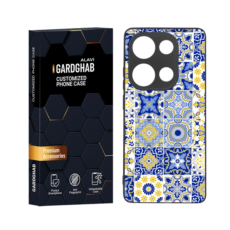 کاور گارد قاب علوی مدل دور ژله ای مناسب برای گوشی موبایل شیائومی Redmi Note 13 Pro 4G