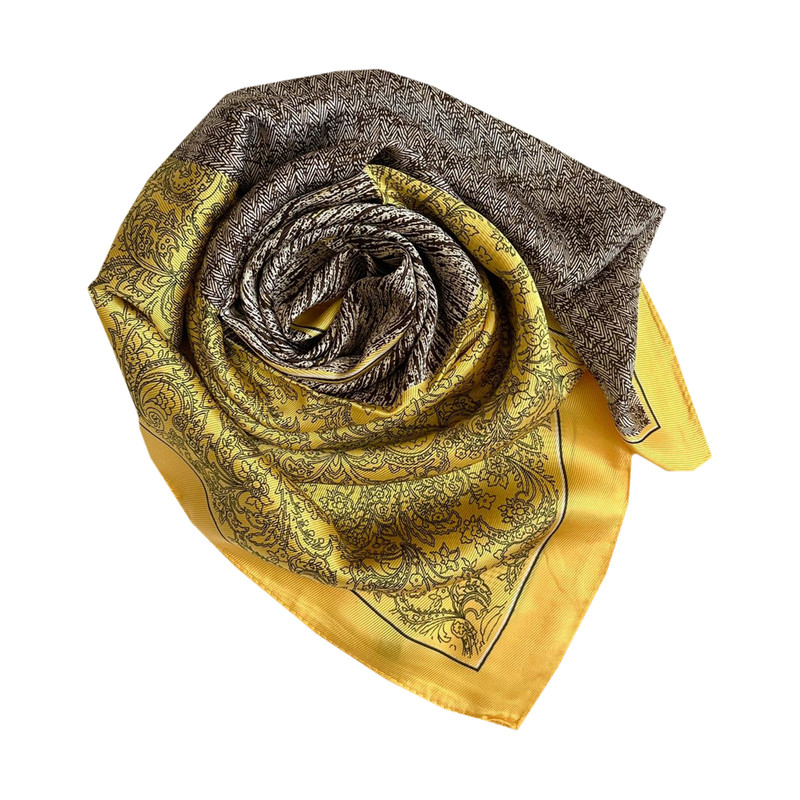 روسری زنانه مدل مینی اسکارف ابریشم توییل 0052