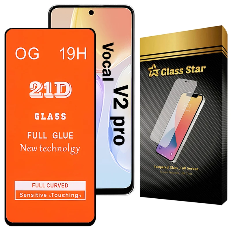 محافظ صفحه نمایش گلس استار مدل FULG20 مناسب برای گوشی موبایل وکال V2 PRO