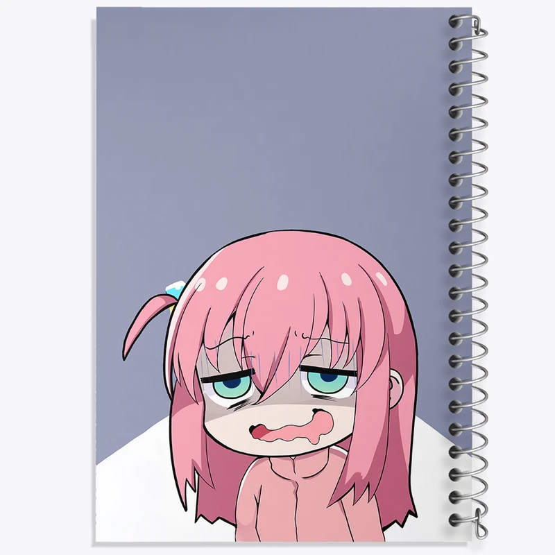 دفتر نقاشی 50 برگ خندالو طرح انیمه بوچی راک کد 31236