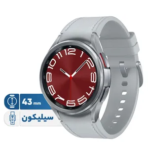 ساعت هوشمند 43 میلی‌متری سامسونگ مدل Galaxy Watch 6 Classic با بند سیلیکونی