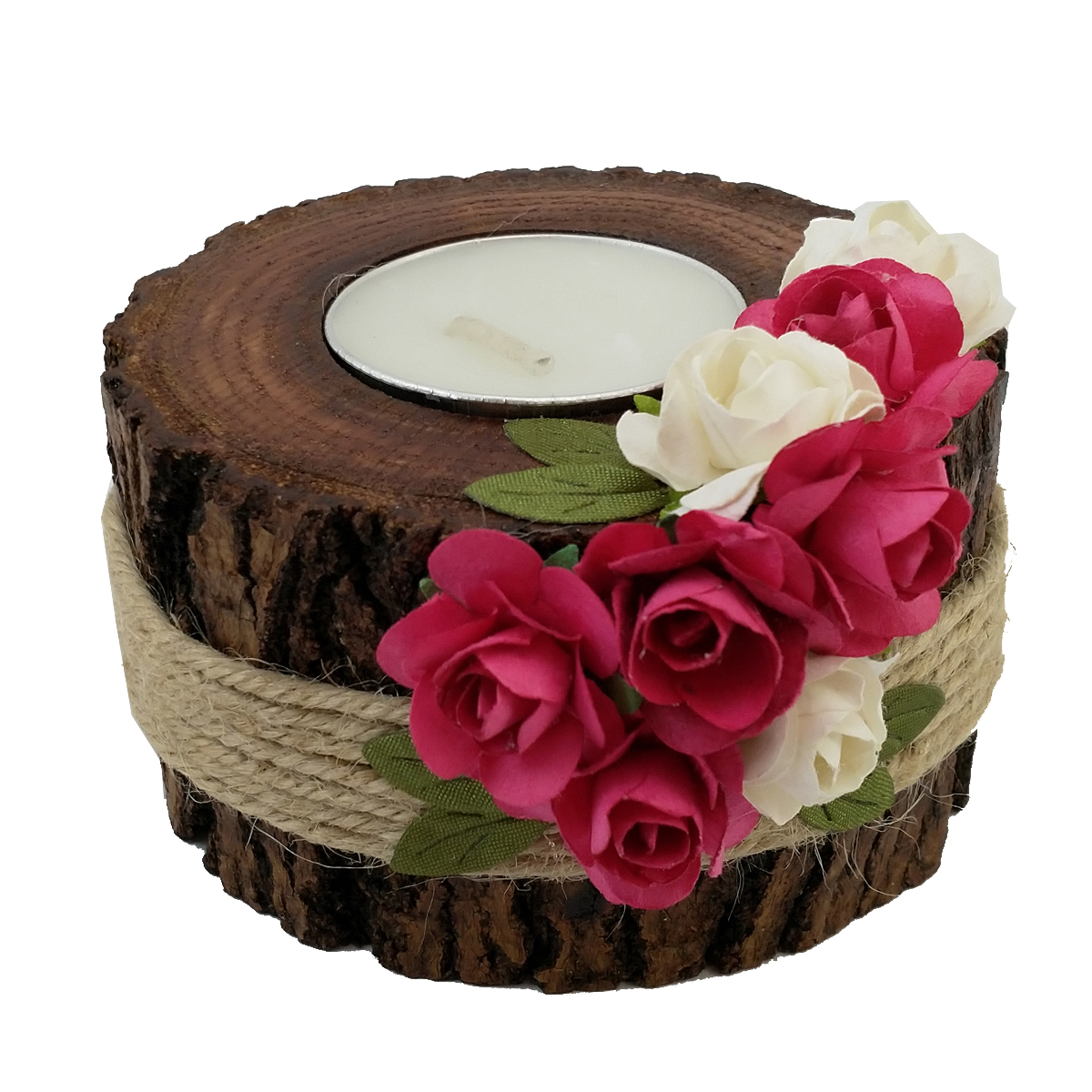 جا شمعی چوبی کد 92