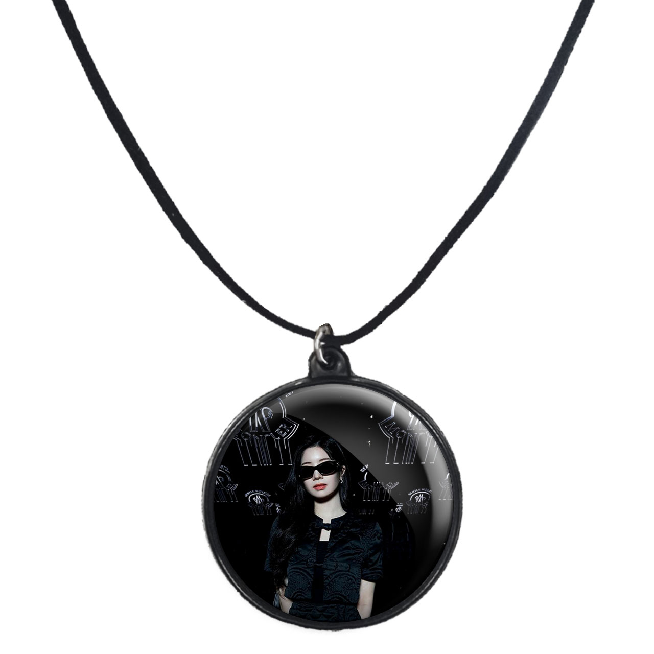 گردنبند پرمانه طرح تو ایس کد pmb.19664 مدل دو طرفه