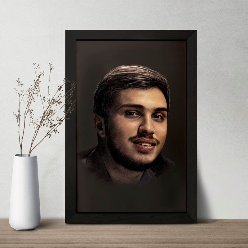 تابلو خندالو مدل شهید جهاد مغنیه کد 27967