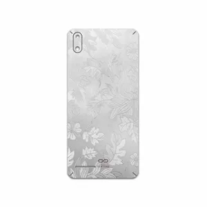 MAHOOT Silver-Wildflower Cover Sticker for Lava Z51
