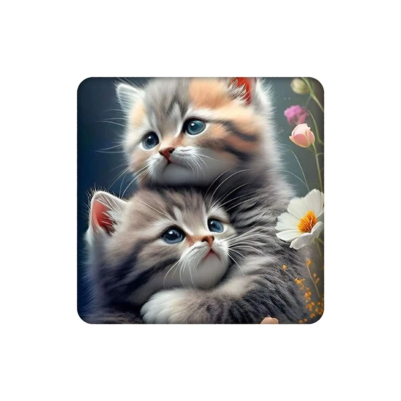 زیرلیوانی طرح پیشی های  رمانتیک کد 2180767