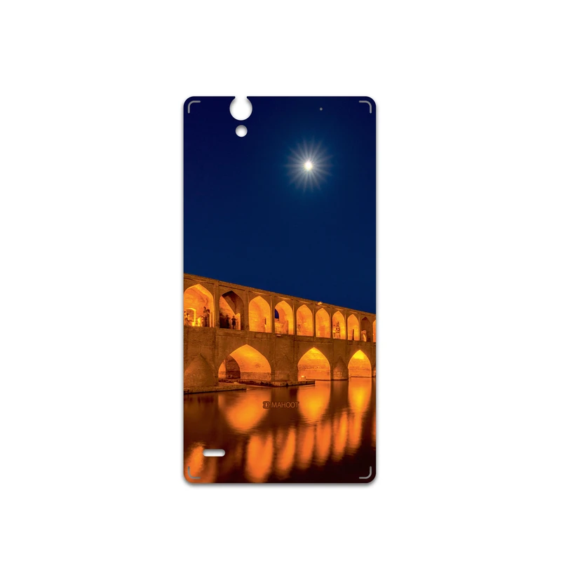 برچسب پوششی ماهوت مدل Si-O-Se-Pol مناسب برای گوشی موبایل سونی Xperia C4