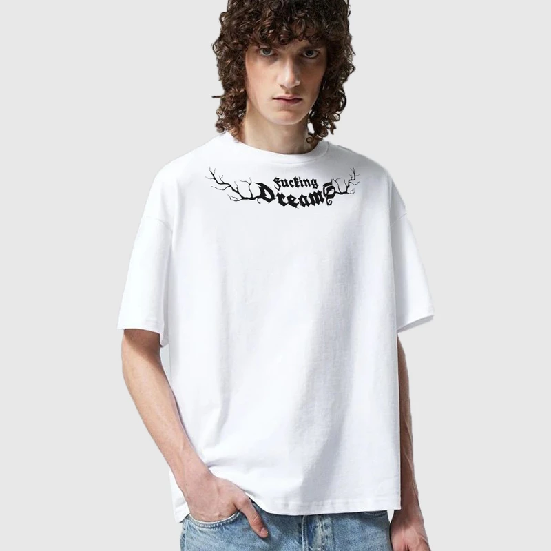 تی شرت آستین کوتاه مردانه مدل تایپوگرافی  یونانی z620