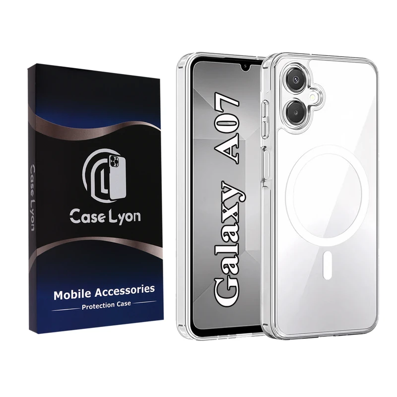 کاور کیس لیون مدل Clear Mgsafe مناسب برای گوشی موبایل سامسونگ Galaxy A07