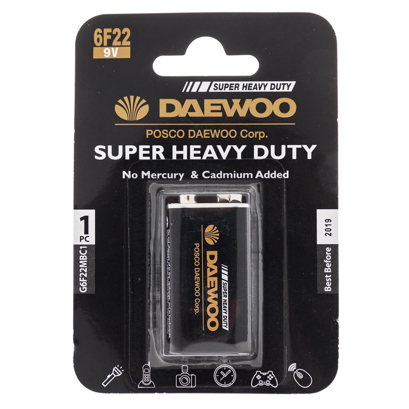 باتری کتابی دوو مدل Super Heavy Duty