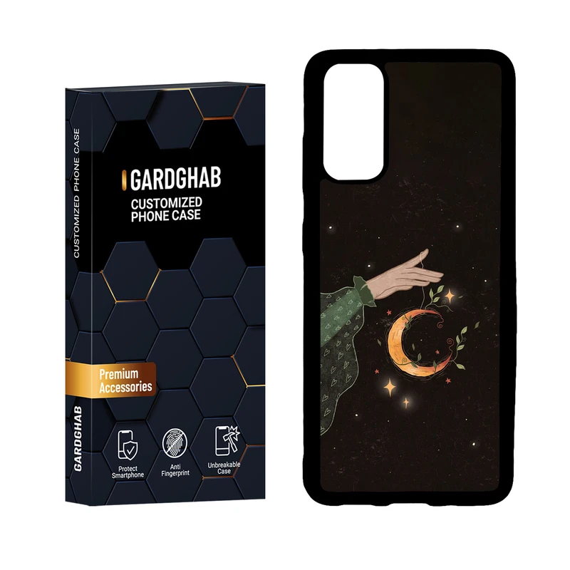 کاور گارد قاب مدل دور ژله ای هنری مناسب برای گوشی موبایل سامسونگ Galaxy S20