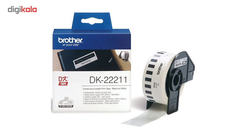 برچسب پرینتر لیبل زن برادر مدل DK-22211