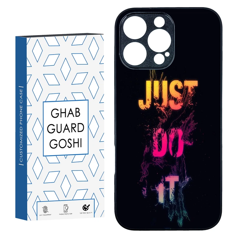 کاور قاب گارد گوشی طرح just do it کد TPU-106 مناسب برای گوشی موبایل اپل Iphone 16 Pro Max
