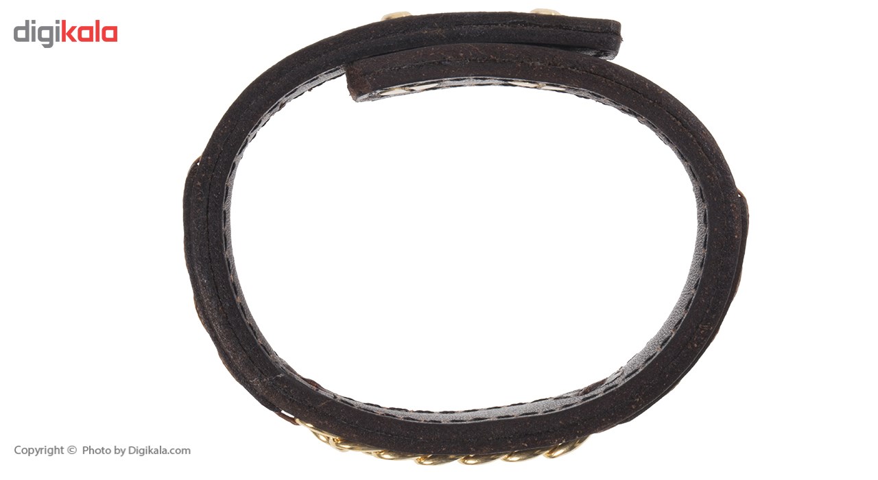 ست دستبند نه و مردانه طلا 18 عیار رزا مدل BS153