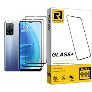 Randika Randika Glass MIX002 Screen Protector For Oppo A53s 5G Pack Of 2