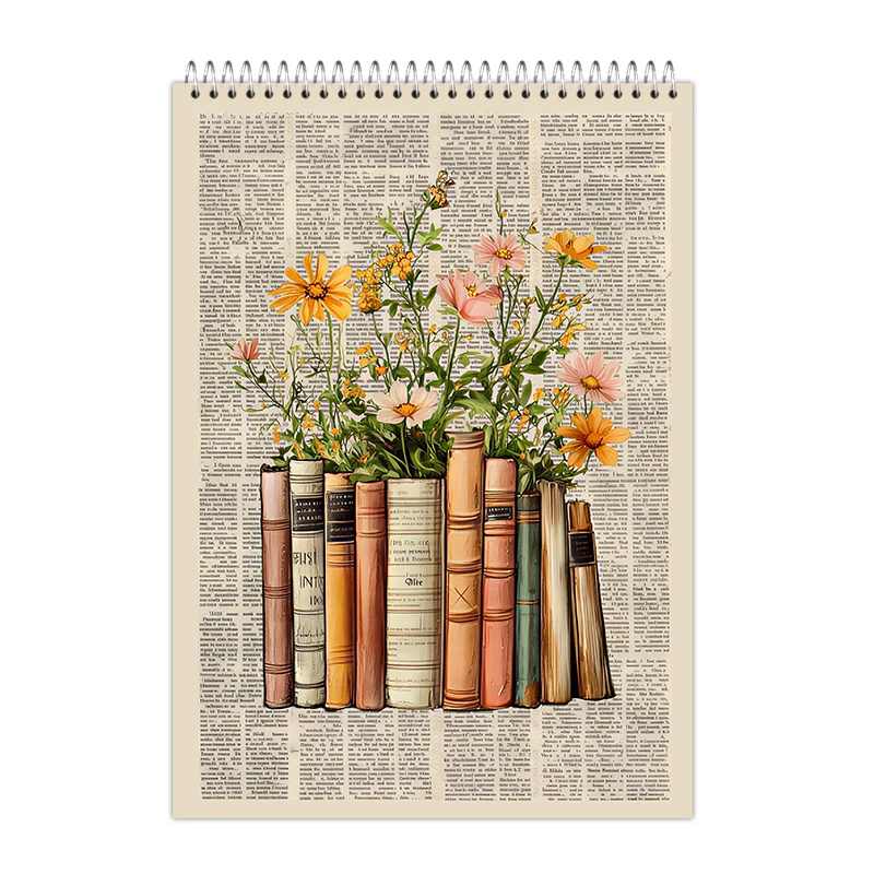 دفتر شطرنجی 100 برگ آی چاپ طرح کتاب رویاها کد 119