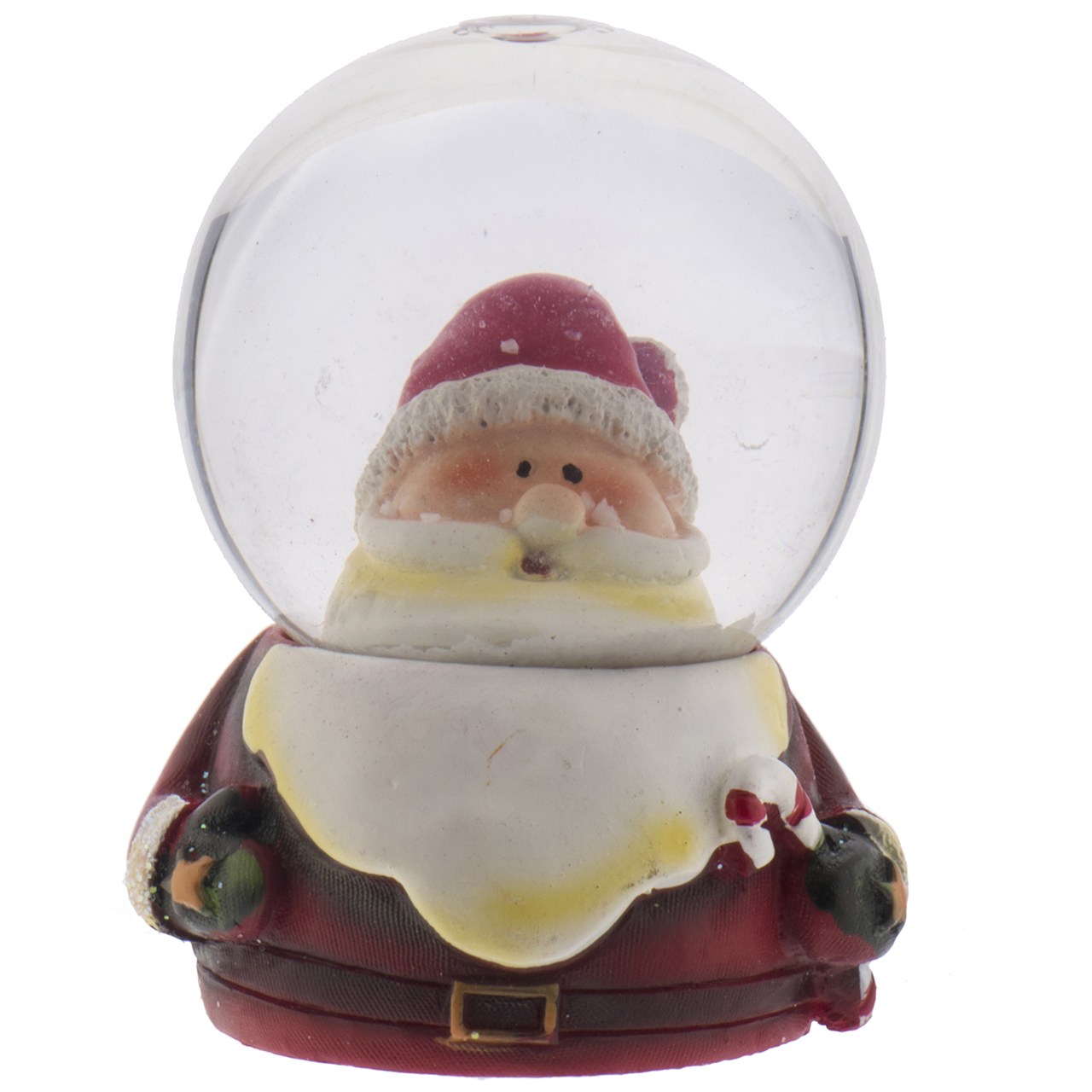 گوی برفی شیشه ای هستی لاکسی مدل بابانوئل سایز کوچک