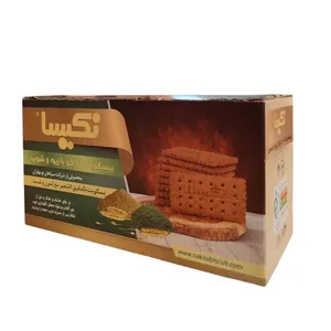 بیسکوییت آرد جو با زیره و شوید آذین نکیسا - 1000 گرم