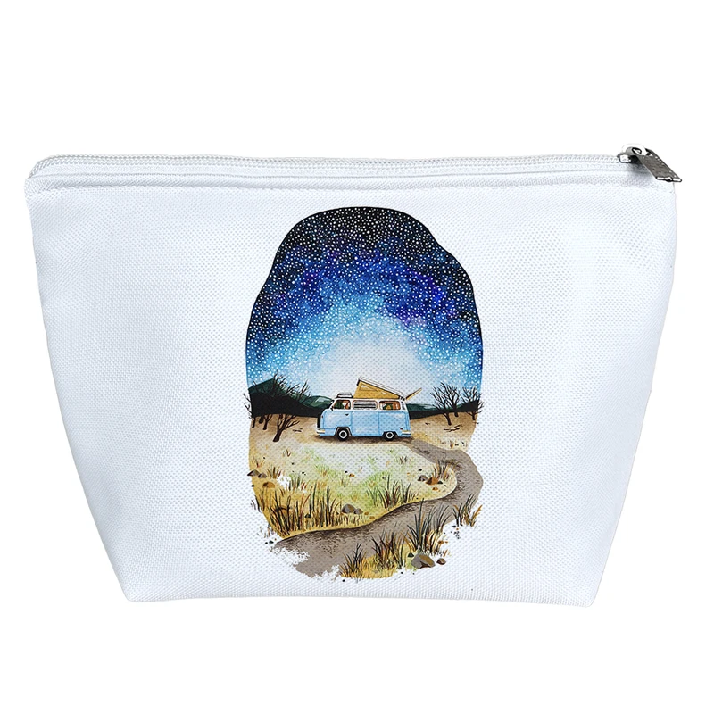 کیف لوازم آرایش دخترانه خندالو مدل طبیعت کد 5620